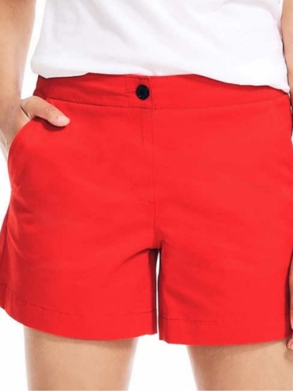 NAUTICA Red Chino Shorts Size 10 $60 EUC KL